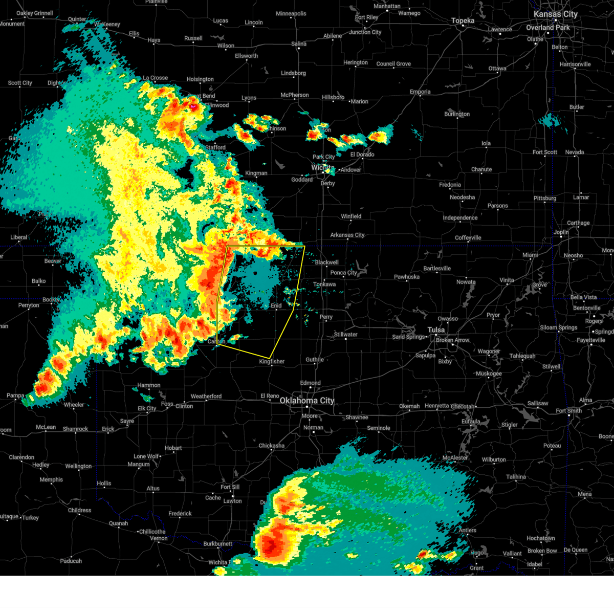 Interactive Hail Maps Hail Map for Cleo Springs, OK