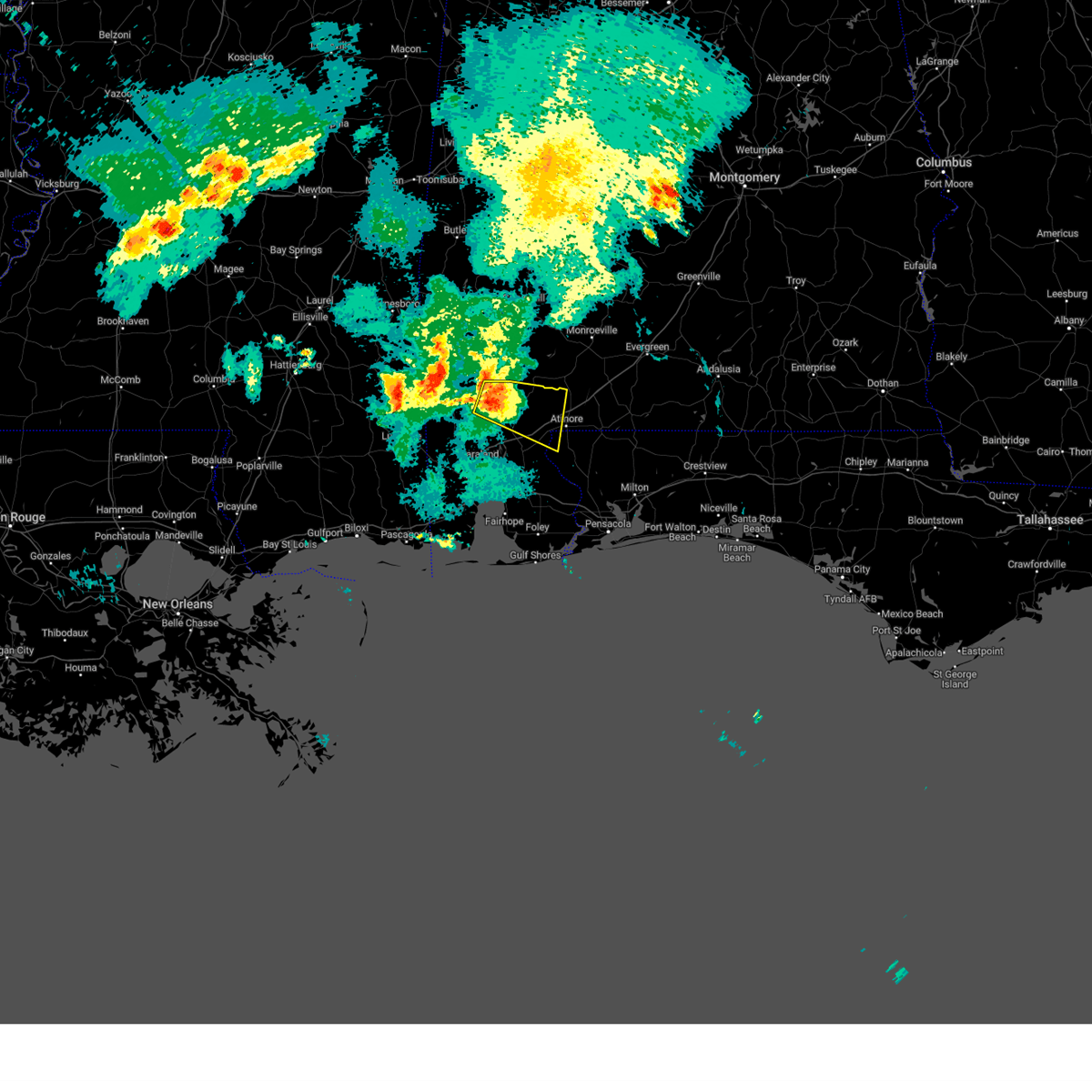 Interactive Hail Maps Hail Map for McIntosh, AL