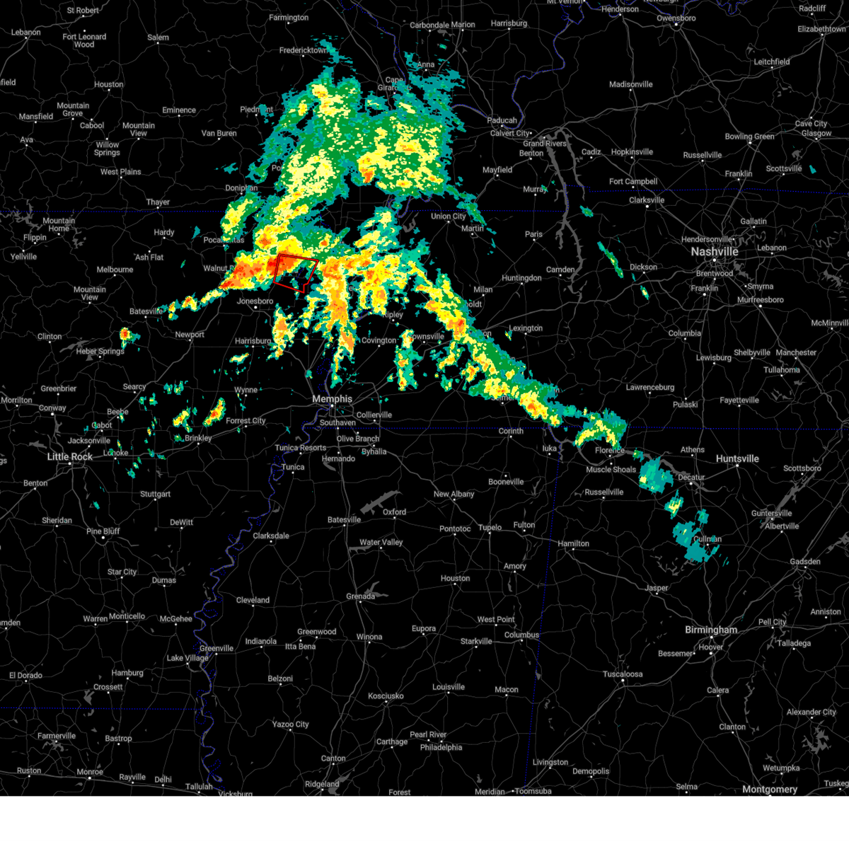 Interactive Hail Maps Hail Map for Marmaduke, AR
