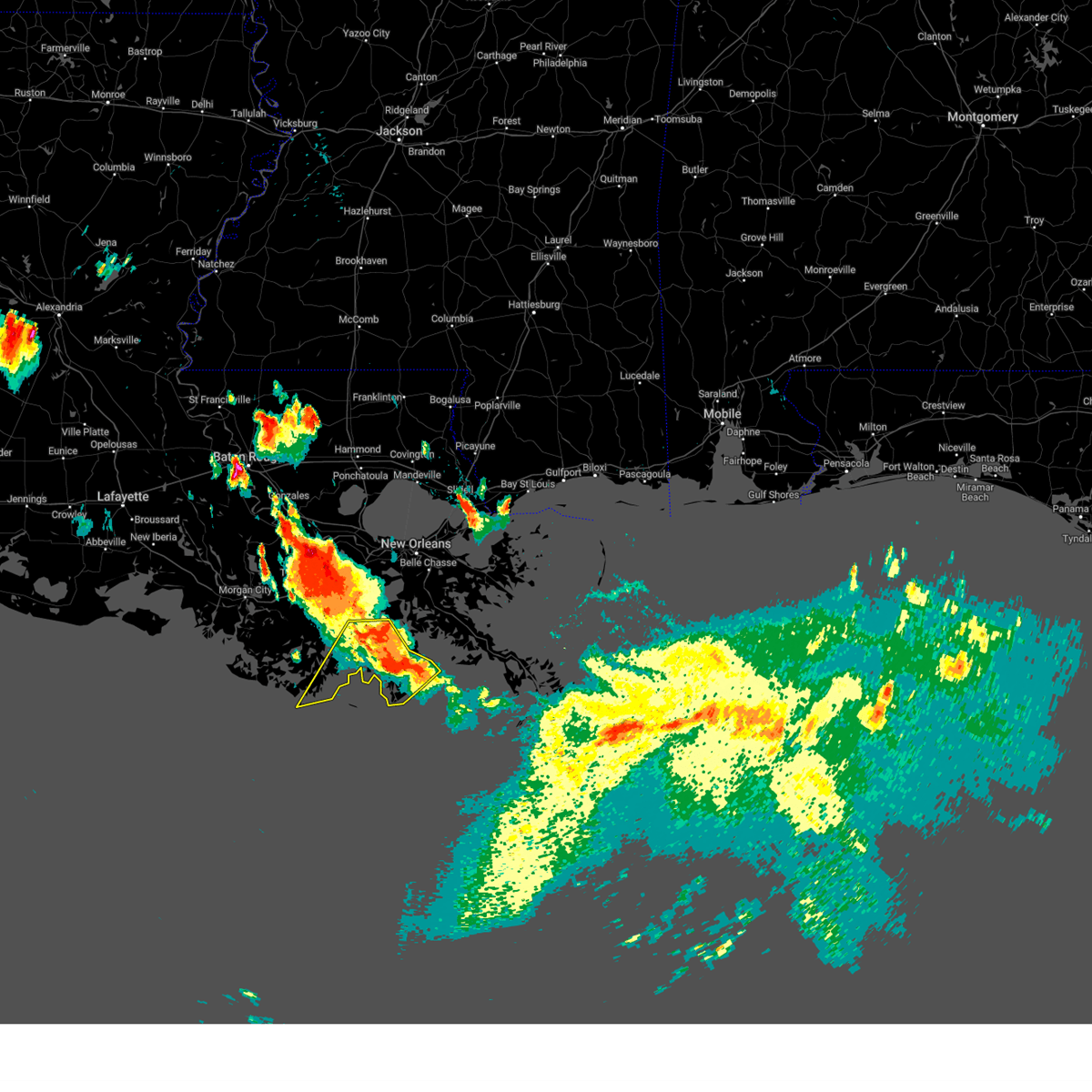 Interactive Hail Maps Hail Map for Larose, LA