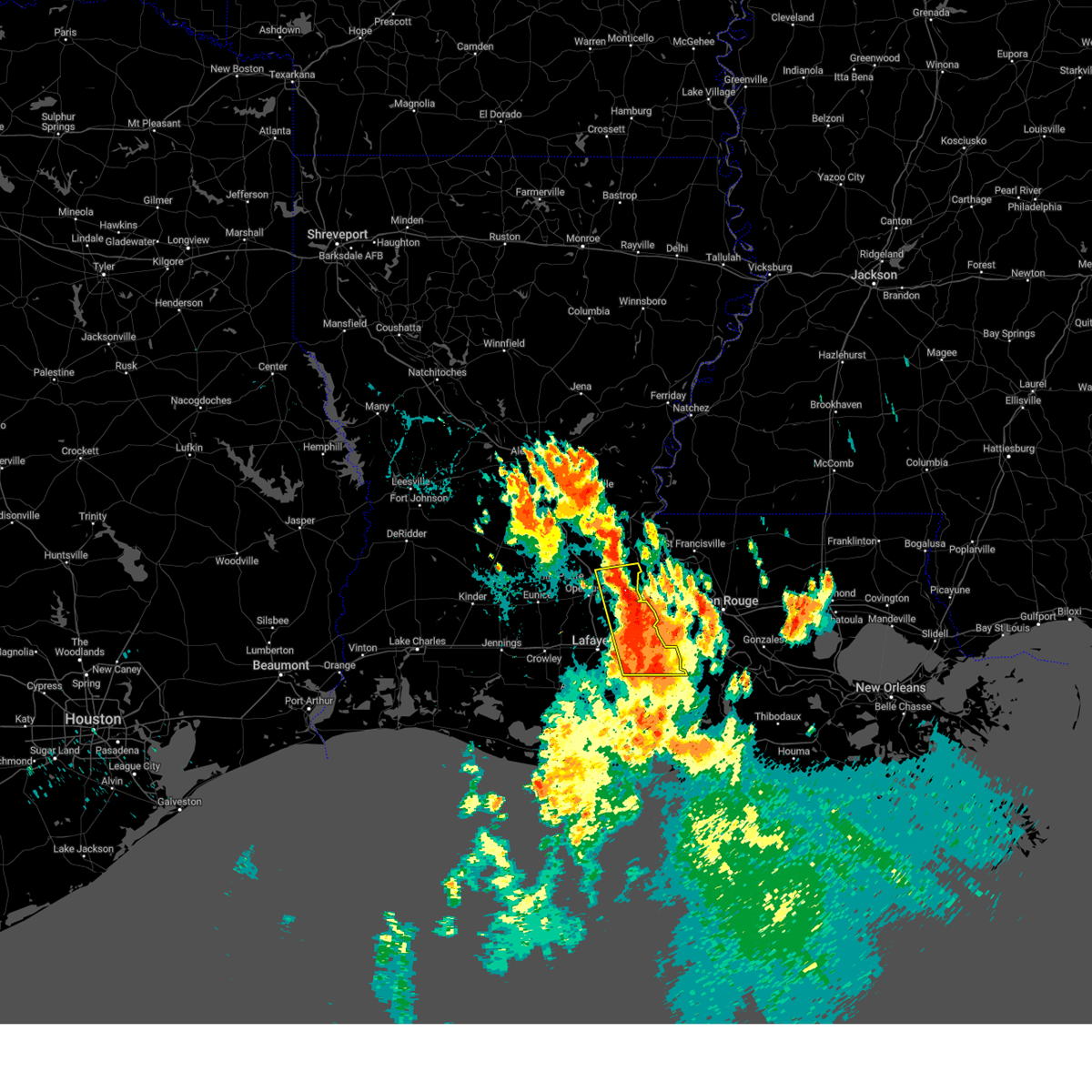 Interactive Hail Maps Hail Map for Arnaudville, LA