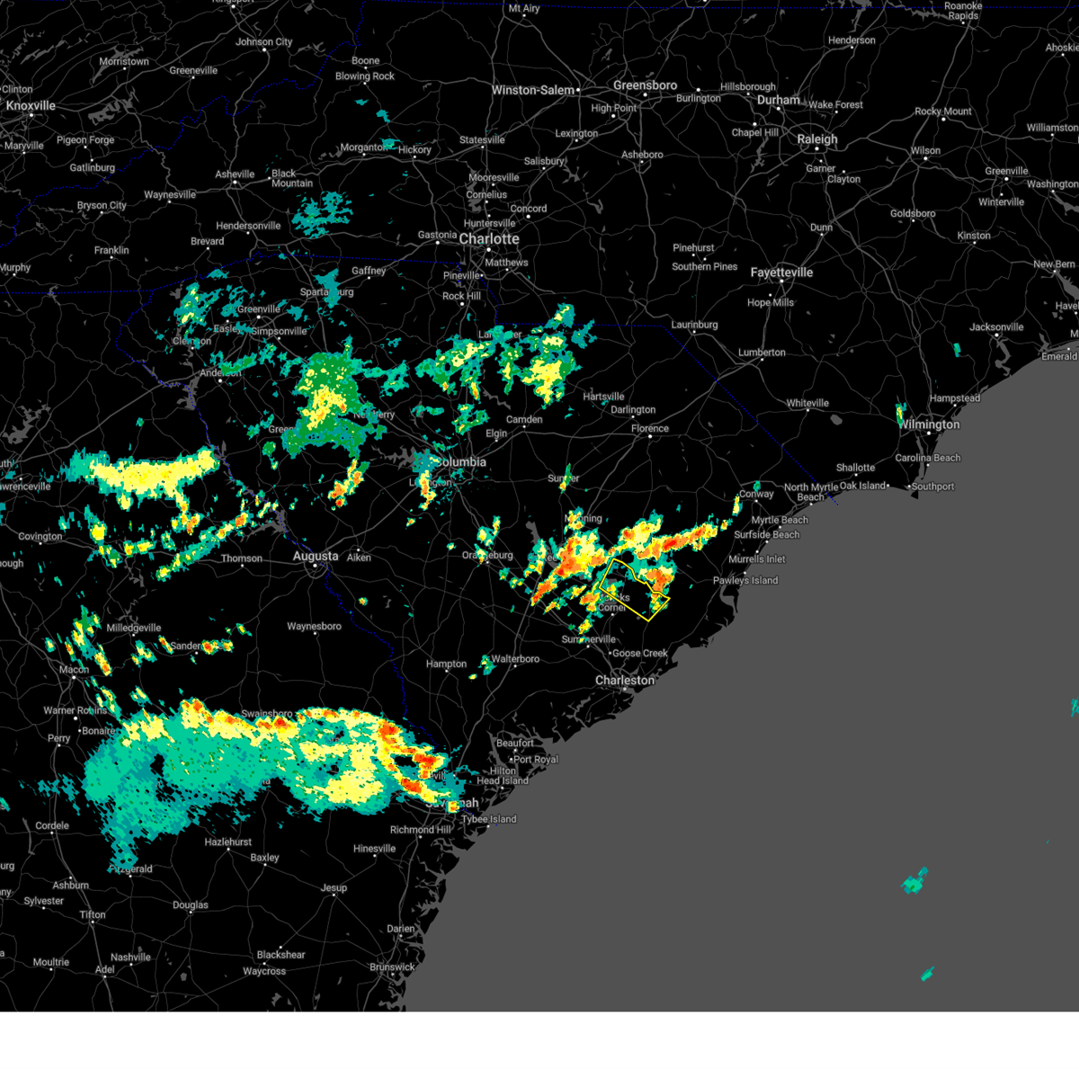 Interactive Hail Maps Hail Map for Bonneau, SC