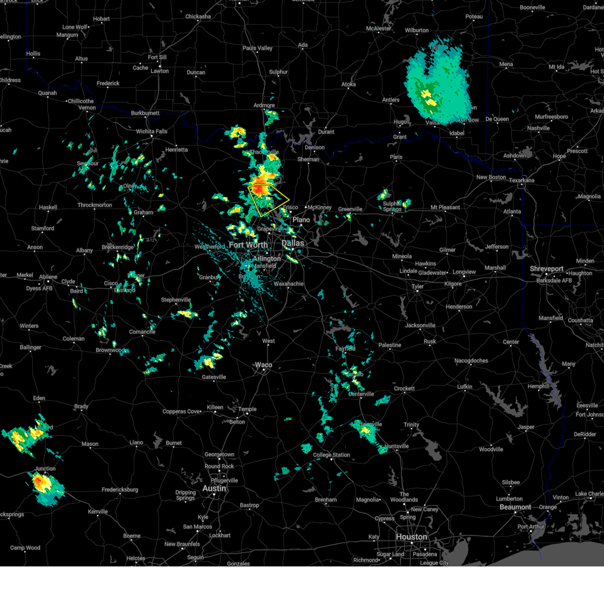 Interactive Hail Maps Hail Map for Argyle, TX