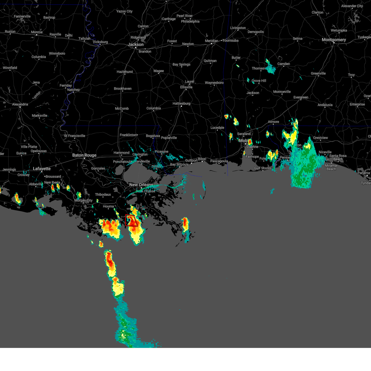Interactive Hail Maps Hail Map for Galliano, LA