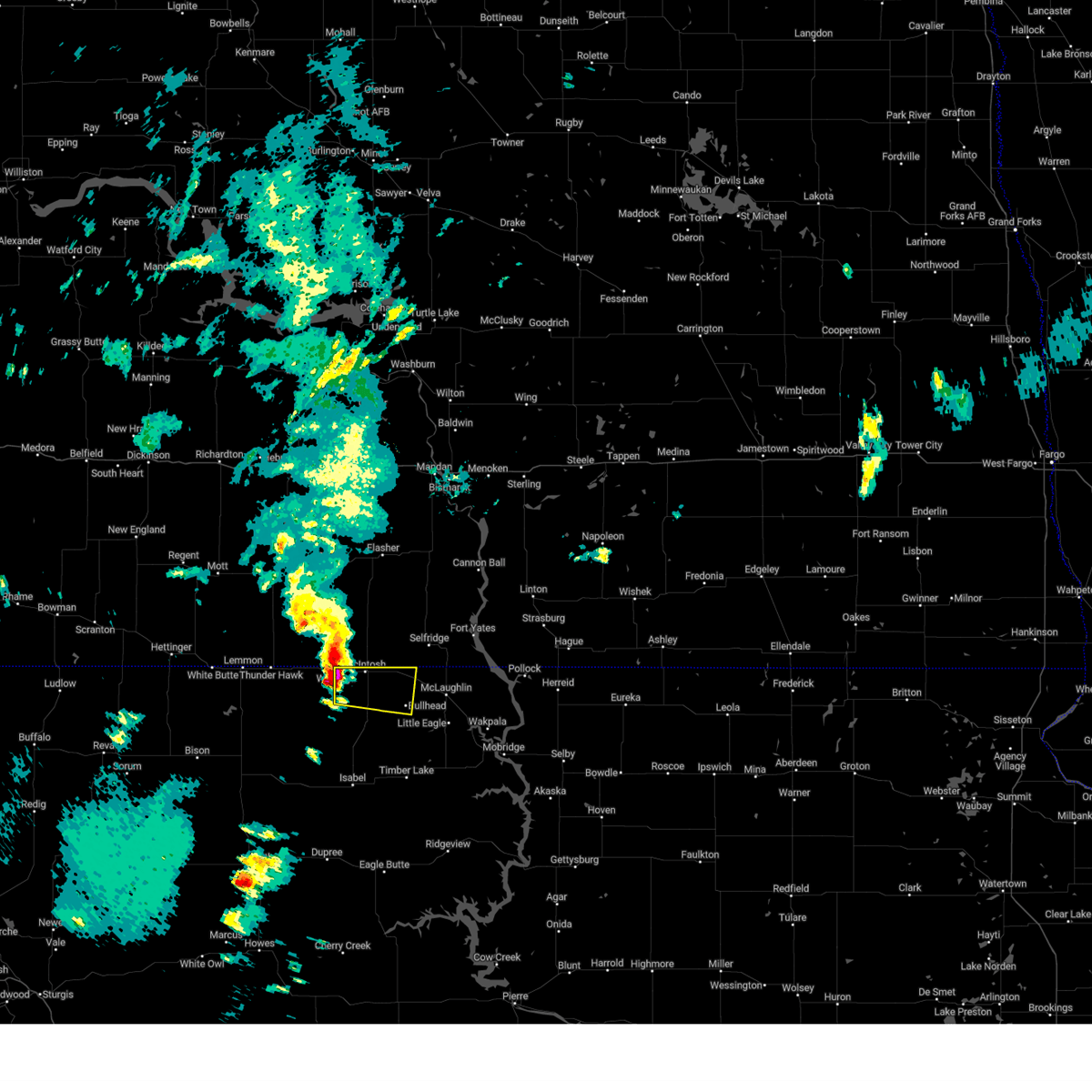 Interactive Hail Maps Hail Map for McIntosh, SD