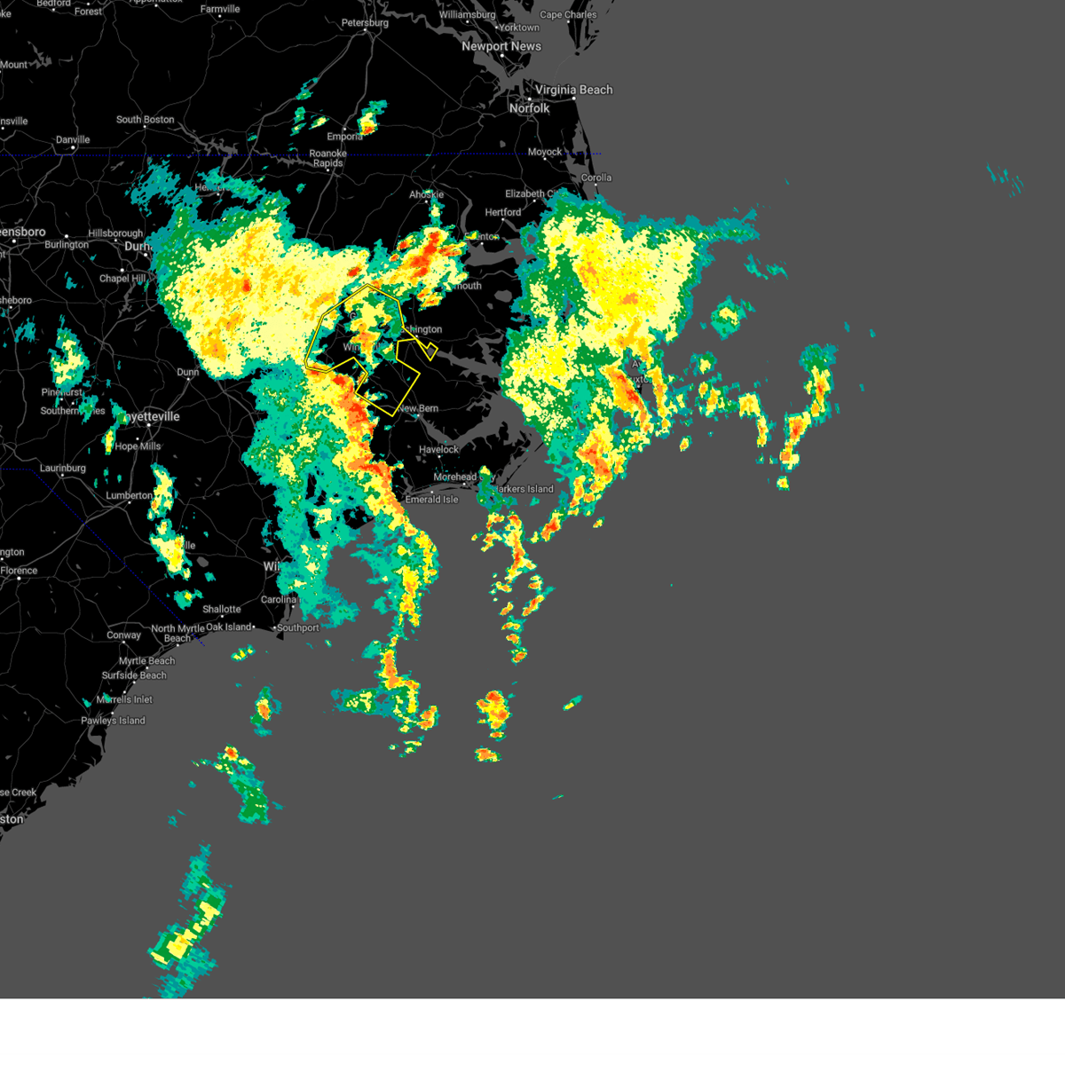 Interactive Hail Maps Hail Map for Vanceboro, NC