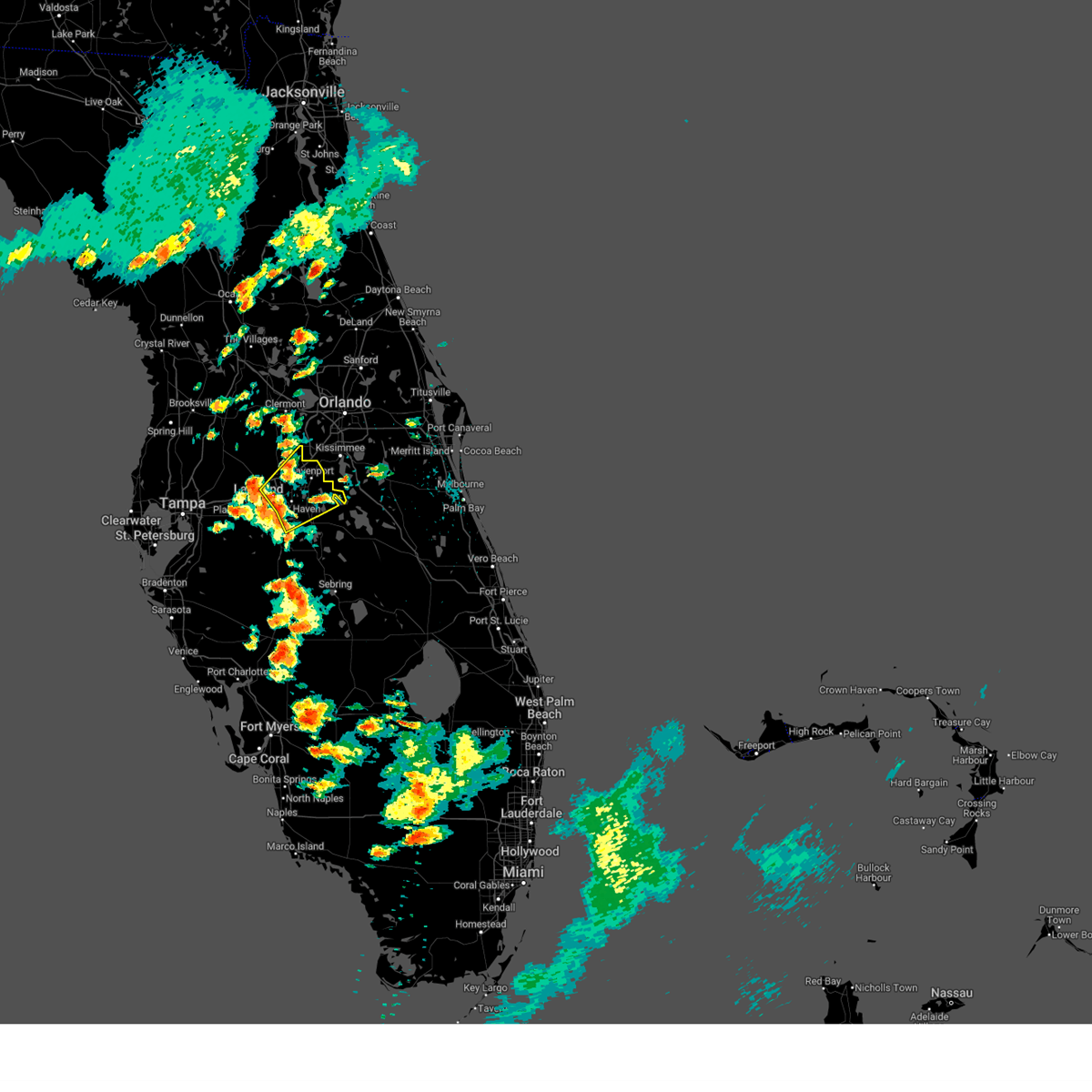 Interactive Hail Maps Hail Map for Davenport, FL