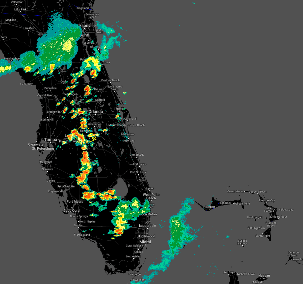 Interactive Hail Maps Hail Map for Davenport, FL