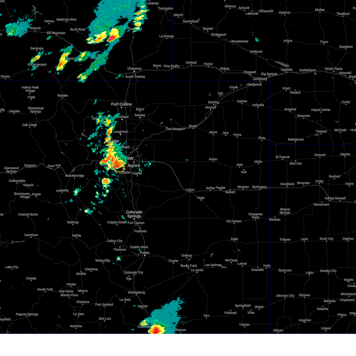 Interactive Hail Maps Hail Map for Englewood, CO