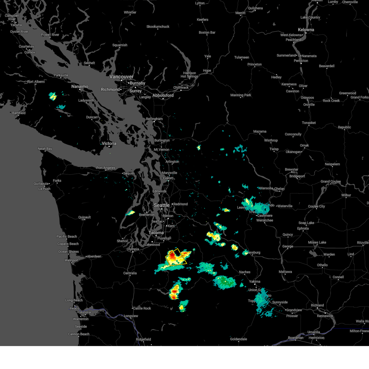 Interactive Hail Maps Hail Map for Graham, WA