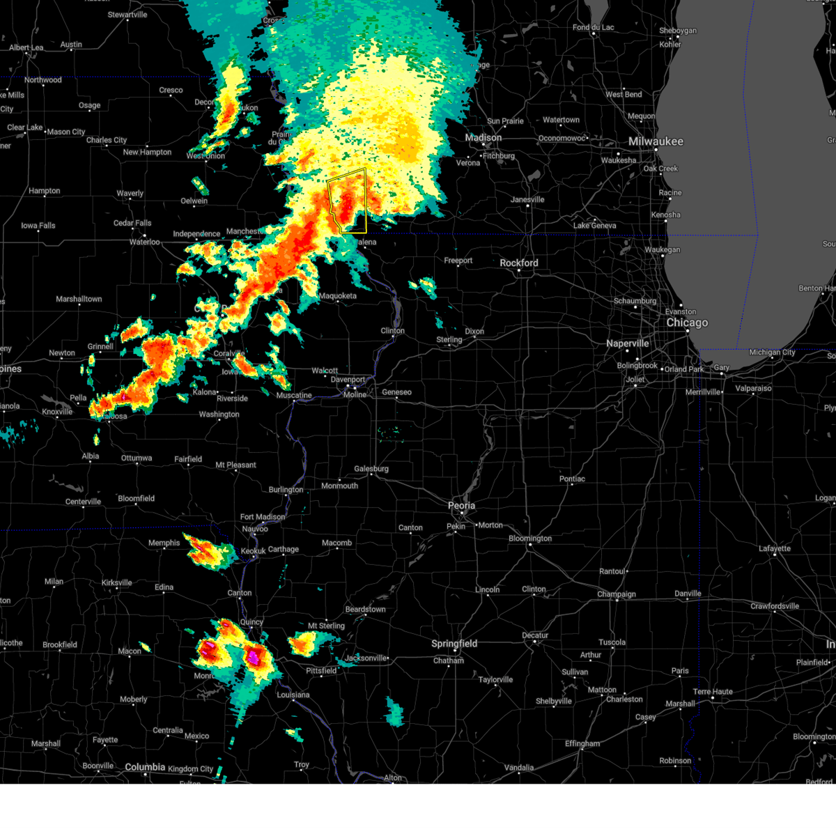 Interactive Hail Maps Hail Map for Lancaster, WI