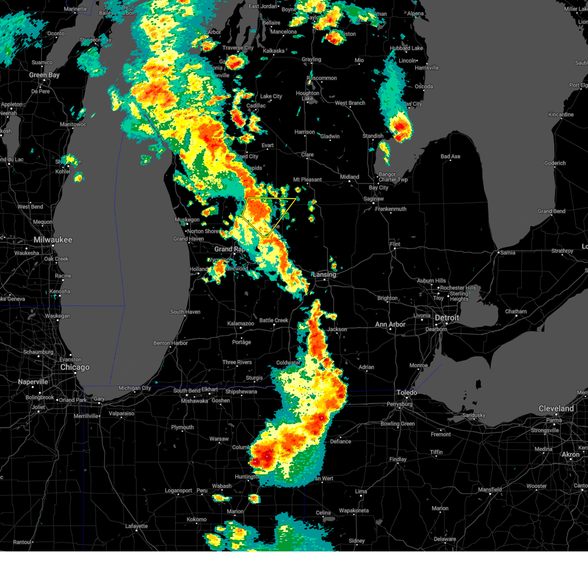 Interactive Hail Maps Hail Map for Pierson, MI