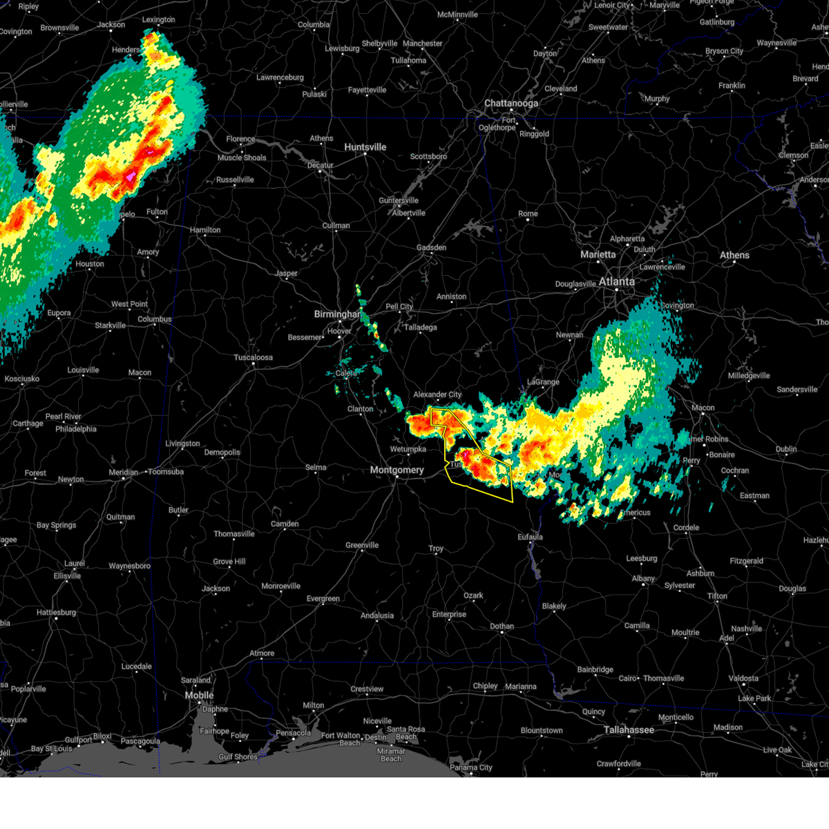 1 Best Interactive Hail Maps Tallassee, AL