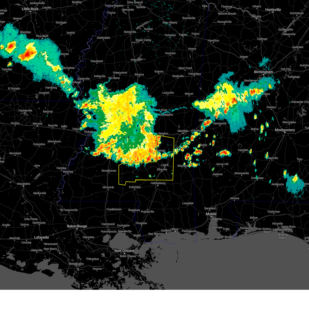 Interactive Hail Maps Hail Map for Soso, MS