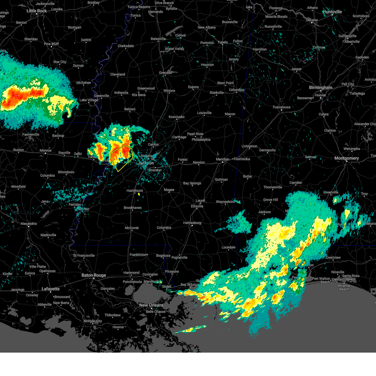 Interactive Hail Maps Hail Map for Vicksburg, MS