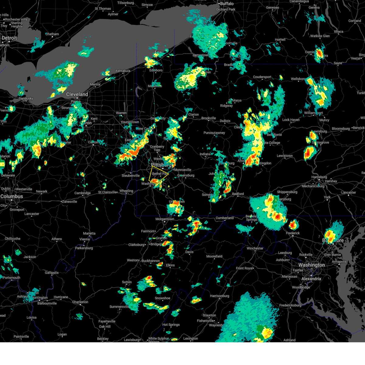 Interactive Hail Maps Hail Map for McDonald, PA