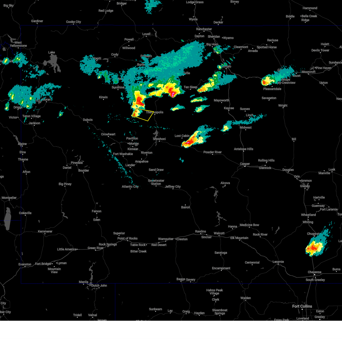 Interactive Hail Maps Hail Map for Lucerne, WY