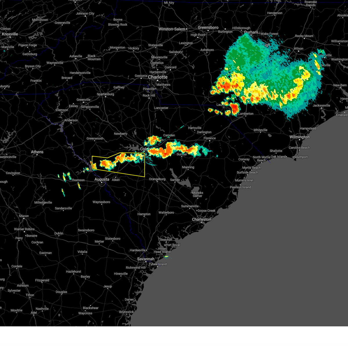Interactive Hail Maps Hail Map for Lexington, SC