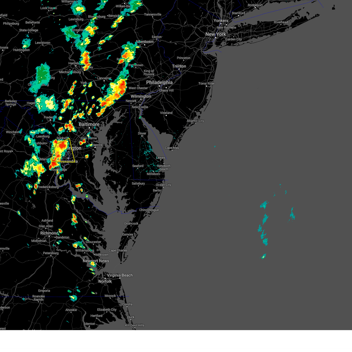 Interactive Hail Maps Hail Map for Annandale, VA