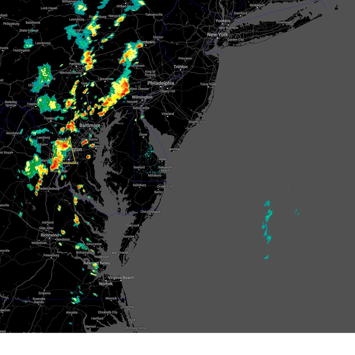 Interactive Hail Maps Hail Map for Fairfax, VA