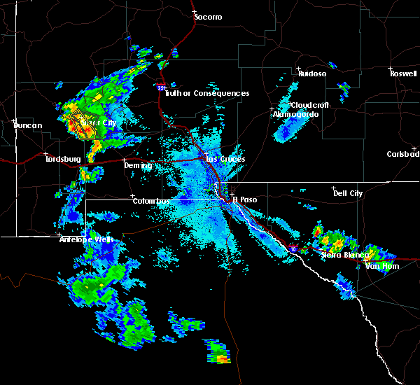 Interactive Hail Maps Hail Map for Silver City, NM
