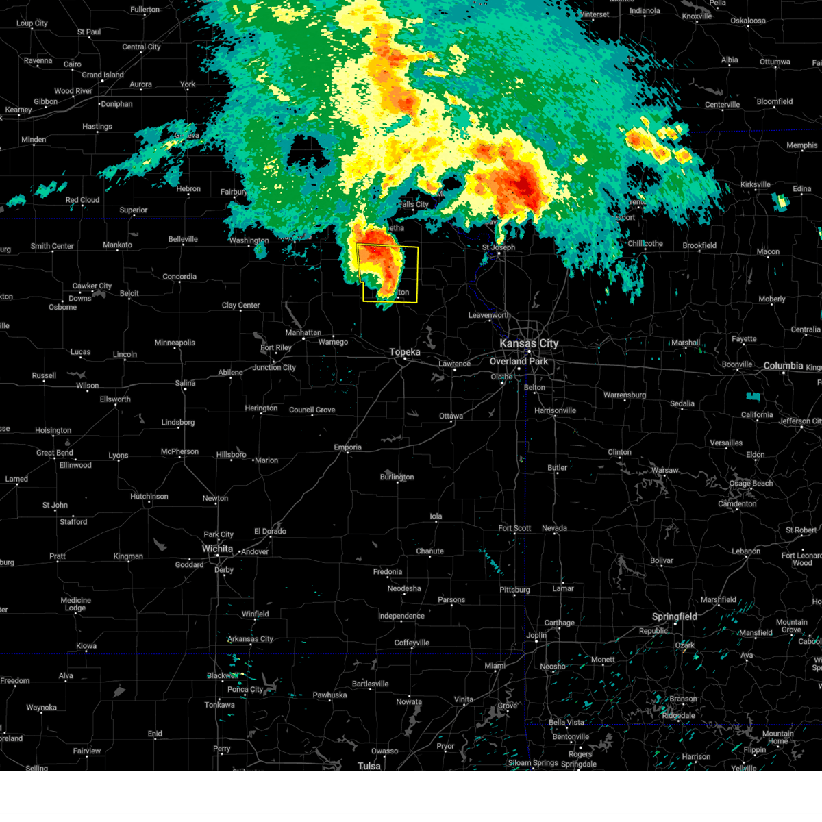 Interactive Hail Maps Hail Map for Wetmore, KS