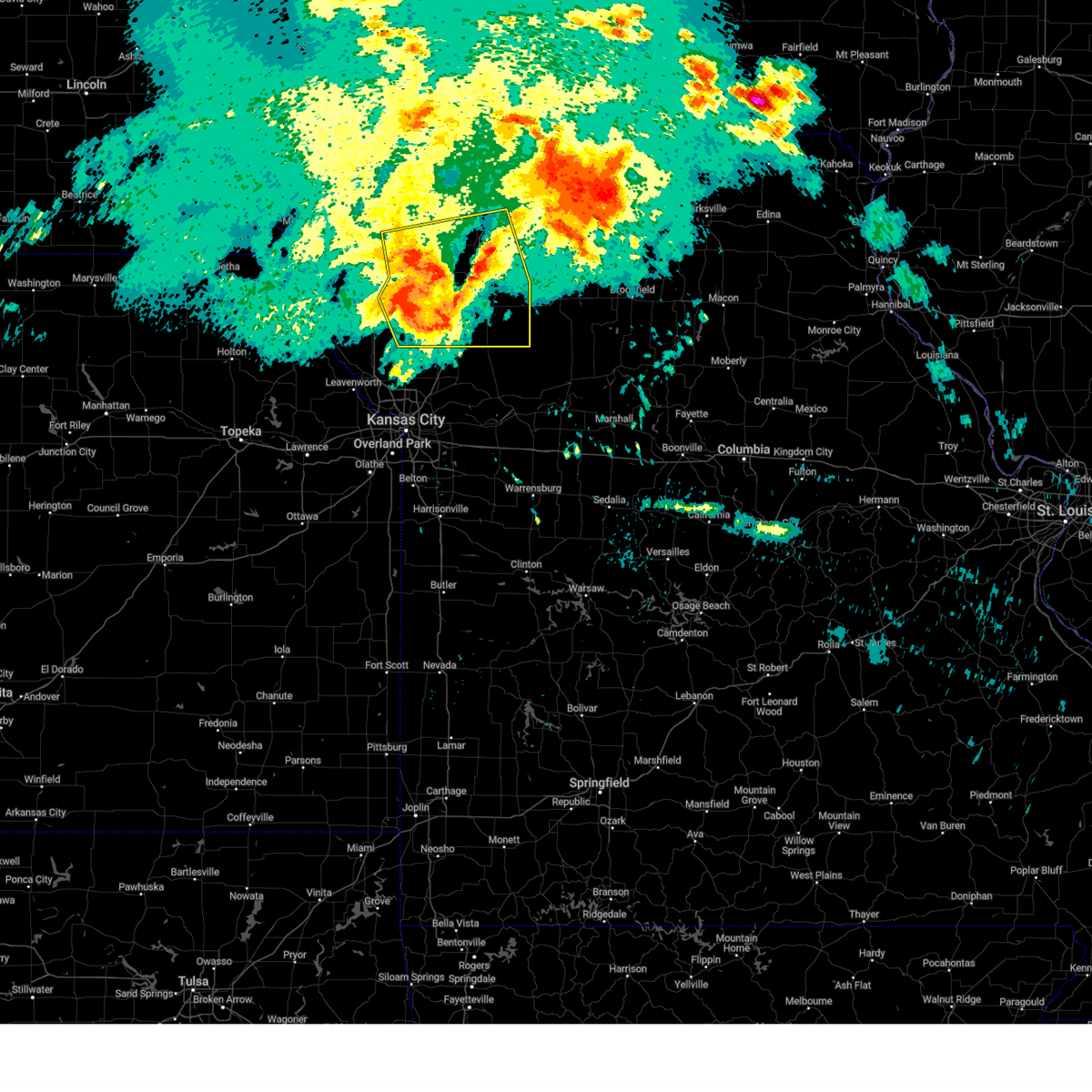 Interactive Hail Maps Hail Map for Jamesport, MO