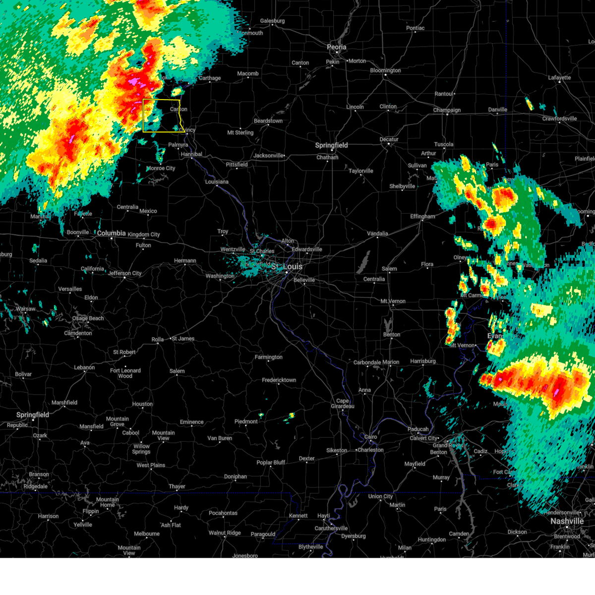 Interactive Hail Maps Hail Map for La Belle, MO