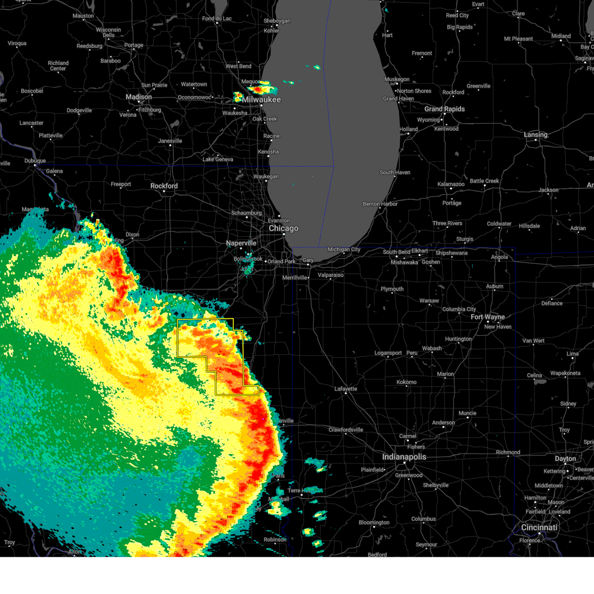 Interactive Hail Maps Hail Map for Paxton, IL