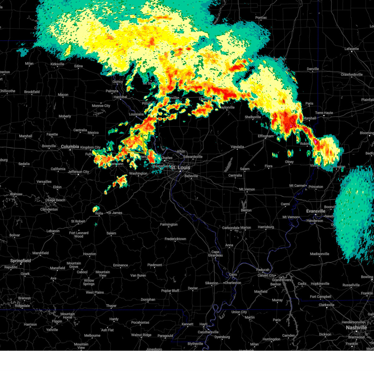 Interactive Hail Maps Hail Map for Silex, MO