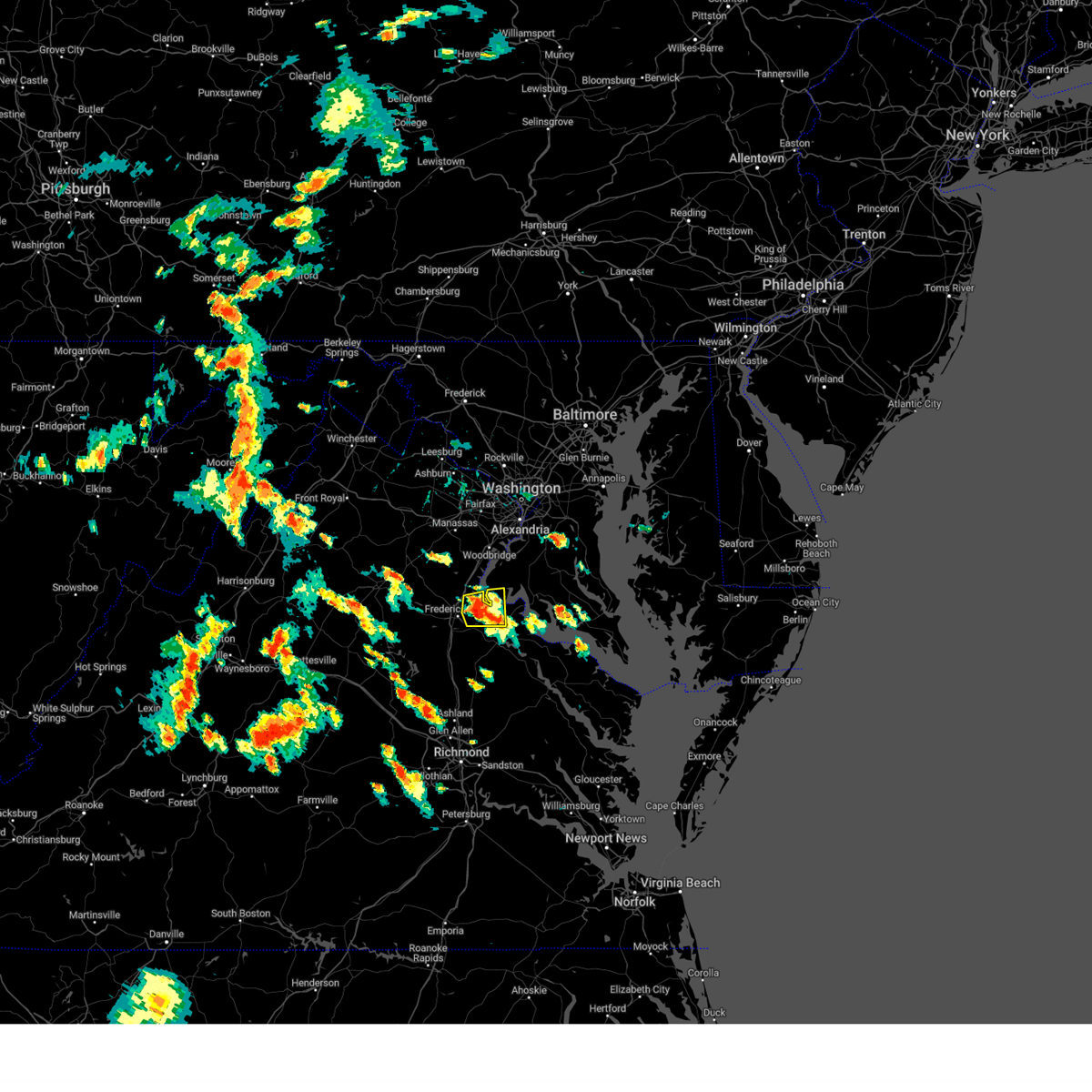 Interactive Hail Maps Hail Map for Stafford Courthouse, VA