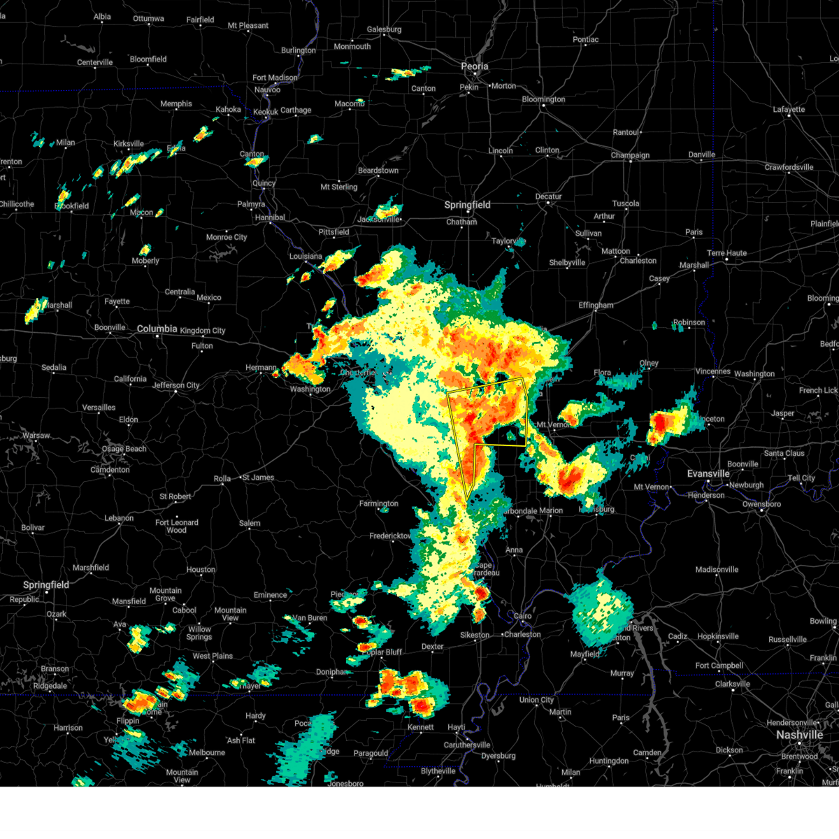 Interactive Hail Maps Hail Map for Bartelso, IL