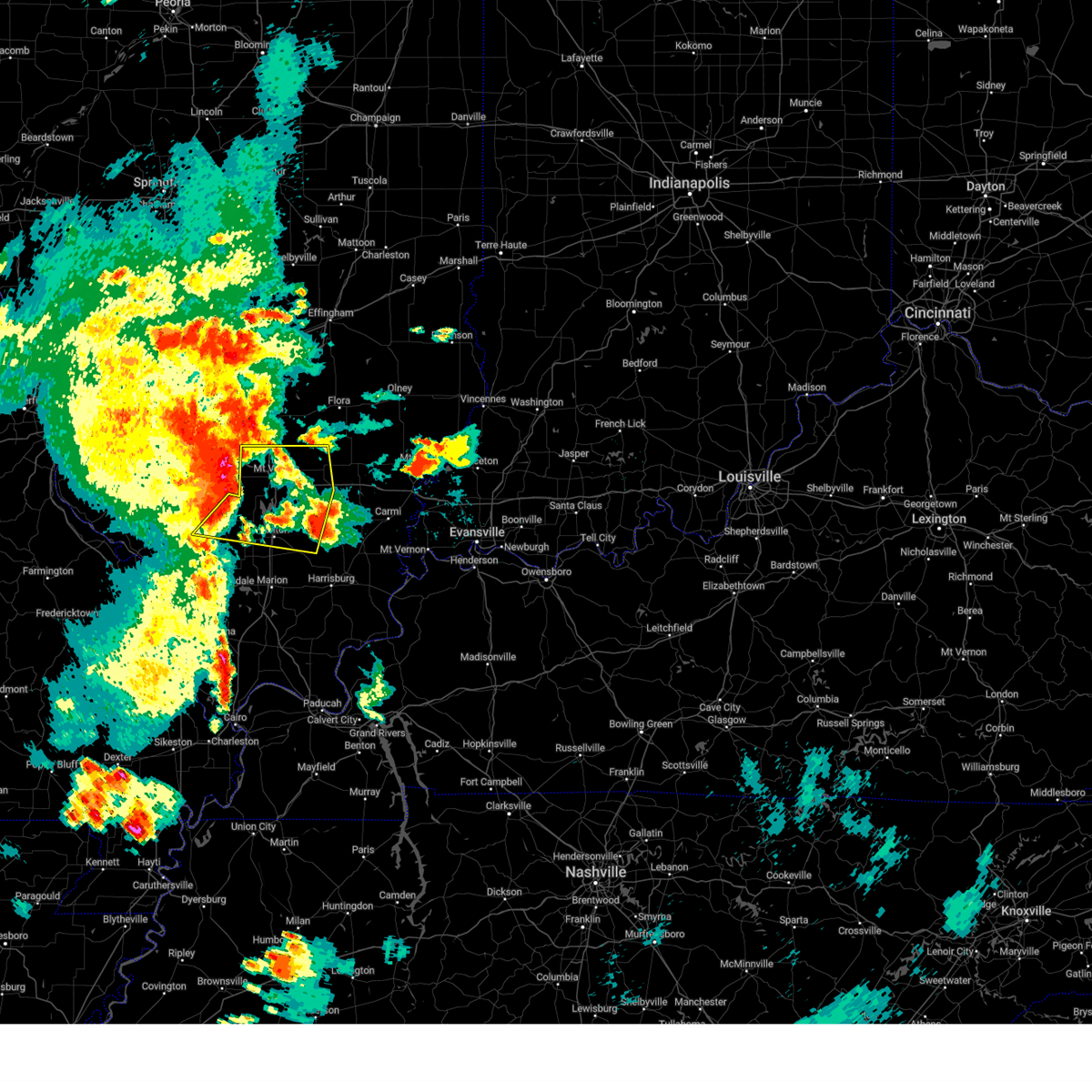 Interactive Hail Maps Hail Map for Dahlgren, IL