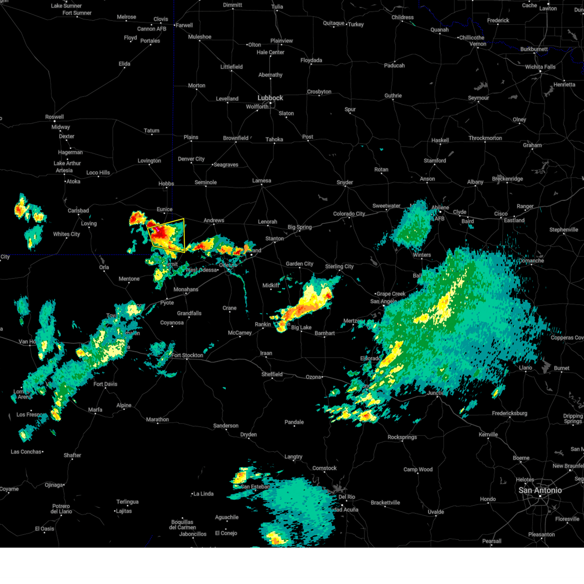 Interactive Hail Maps Hail Map for Jal, NM