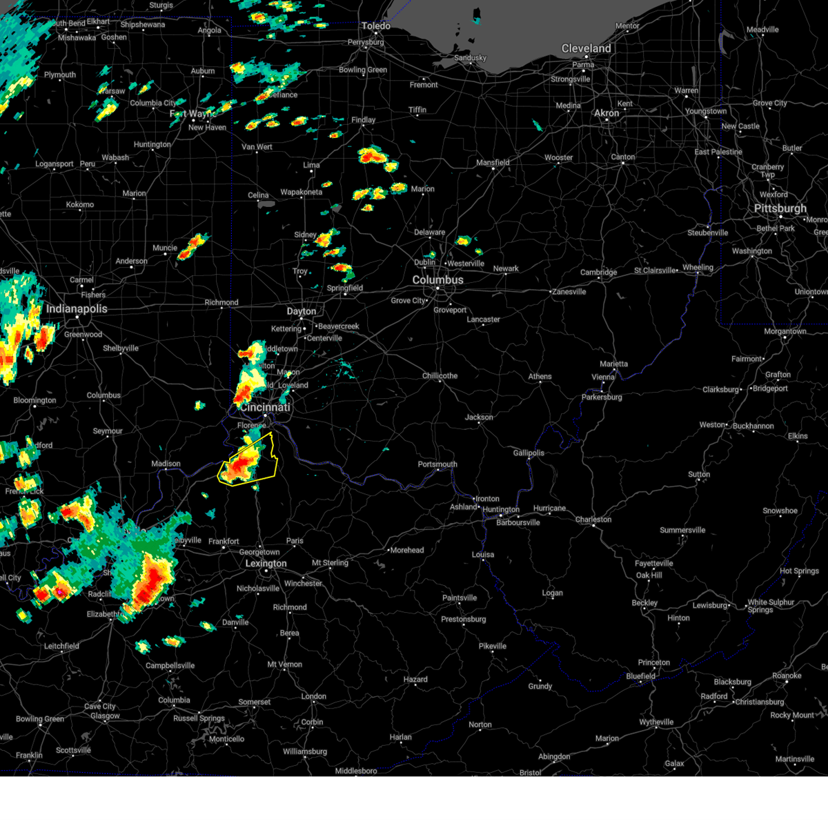 Interactive Hail Maps Hail Map for Sparta, KY
