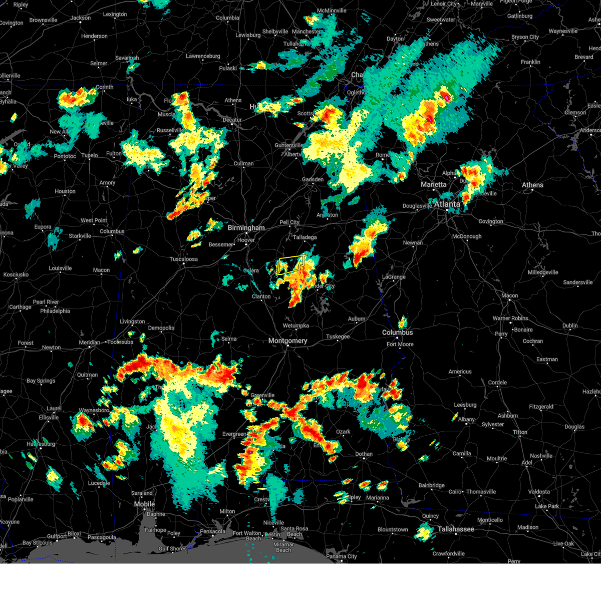 Interactive Hail Maps Hail Map for Oak Grove, AL