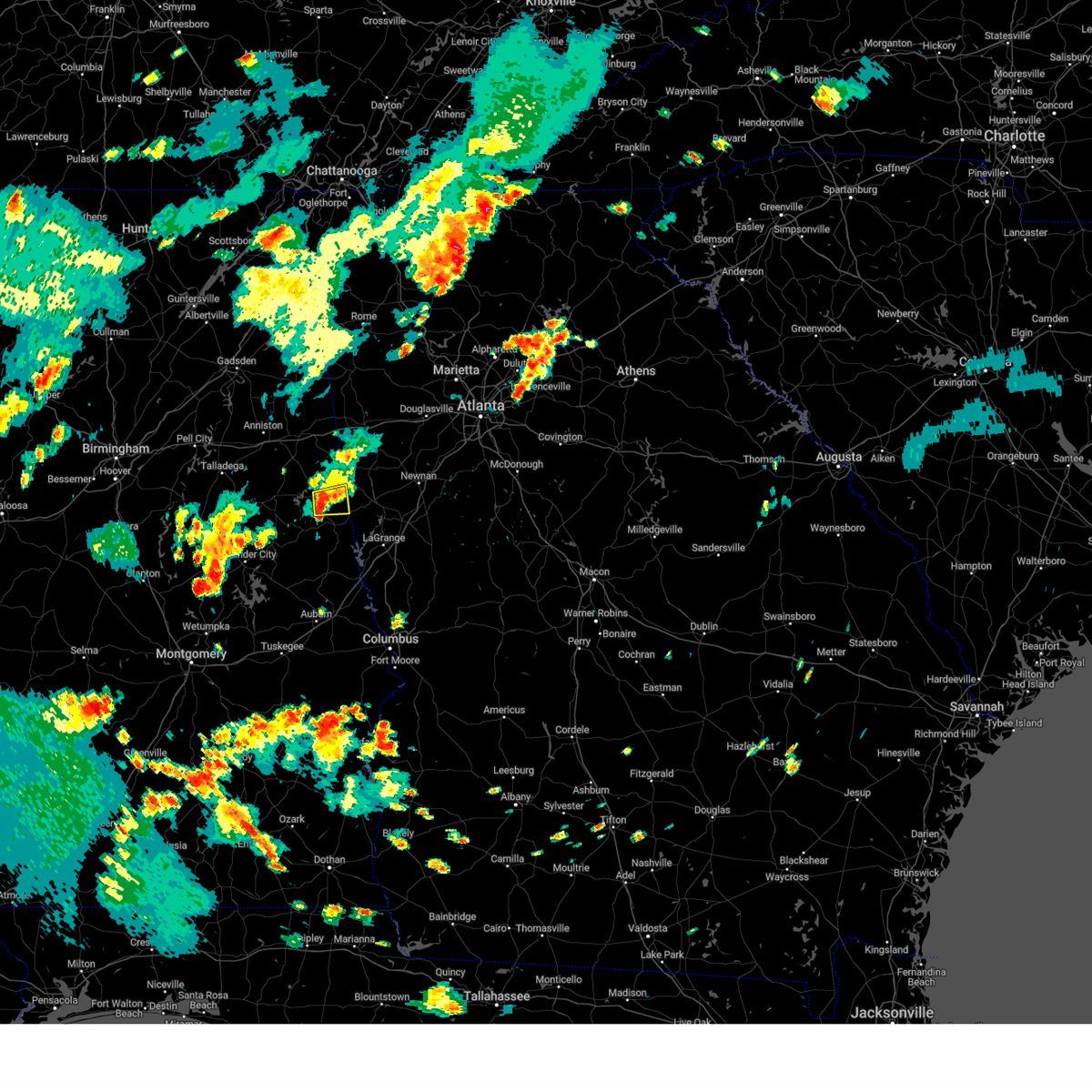 Interactive Hail Maps Hail Map for Wedowee, AL