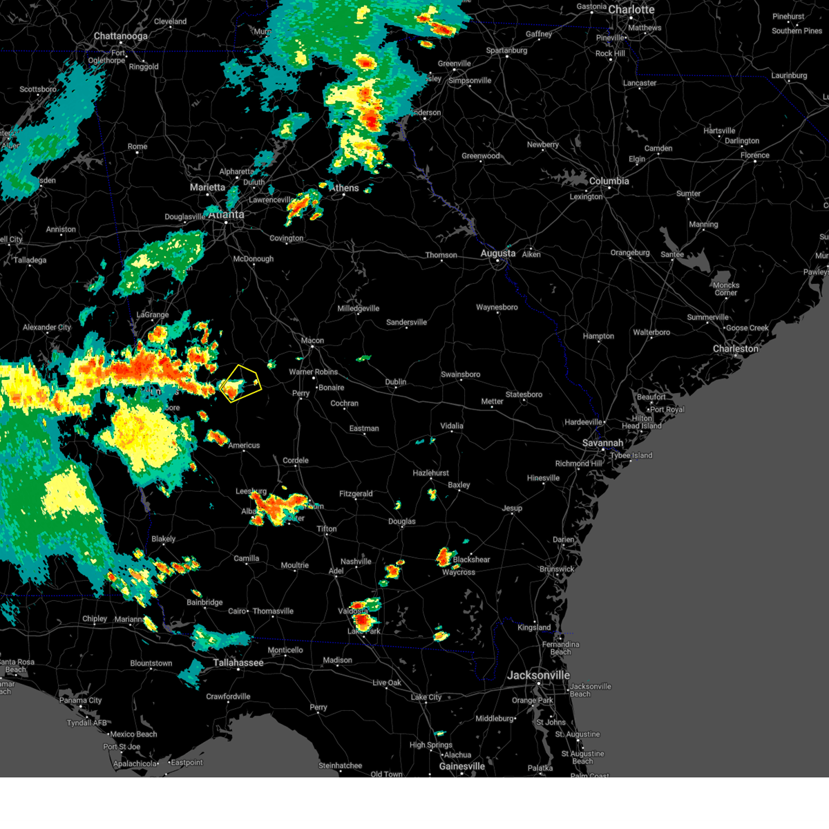 Interactive Hail Maps Hail Map for Reynolds, GA