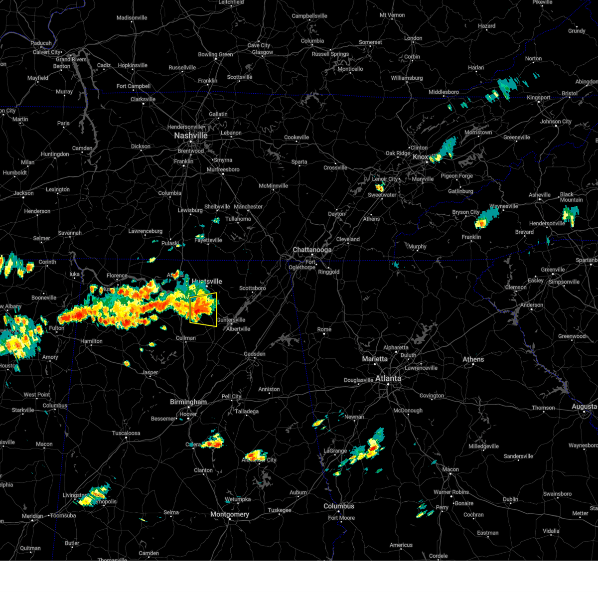 Interactive Hail Maps Hail Map for Somerville, AL