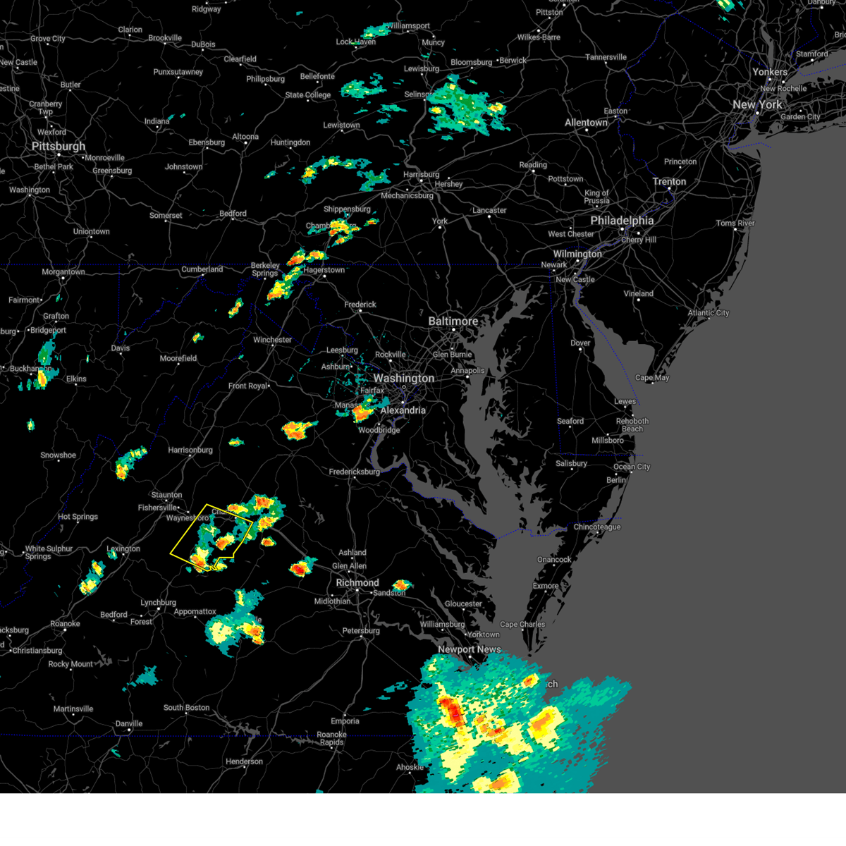 Interactive Hail Maps Hail Map for Charlottesville, VA