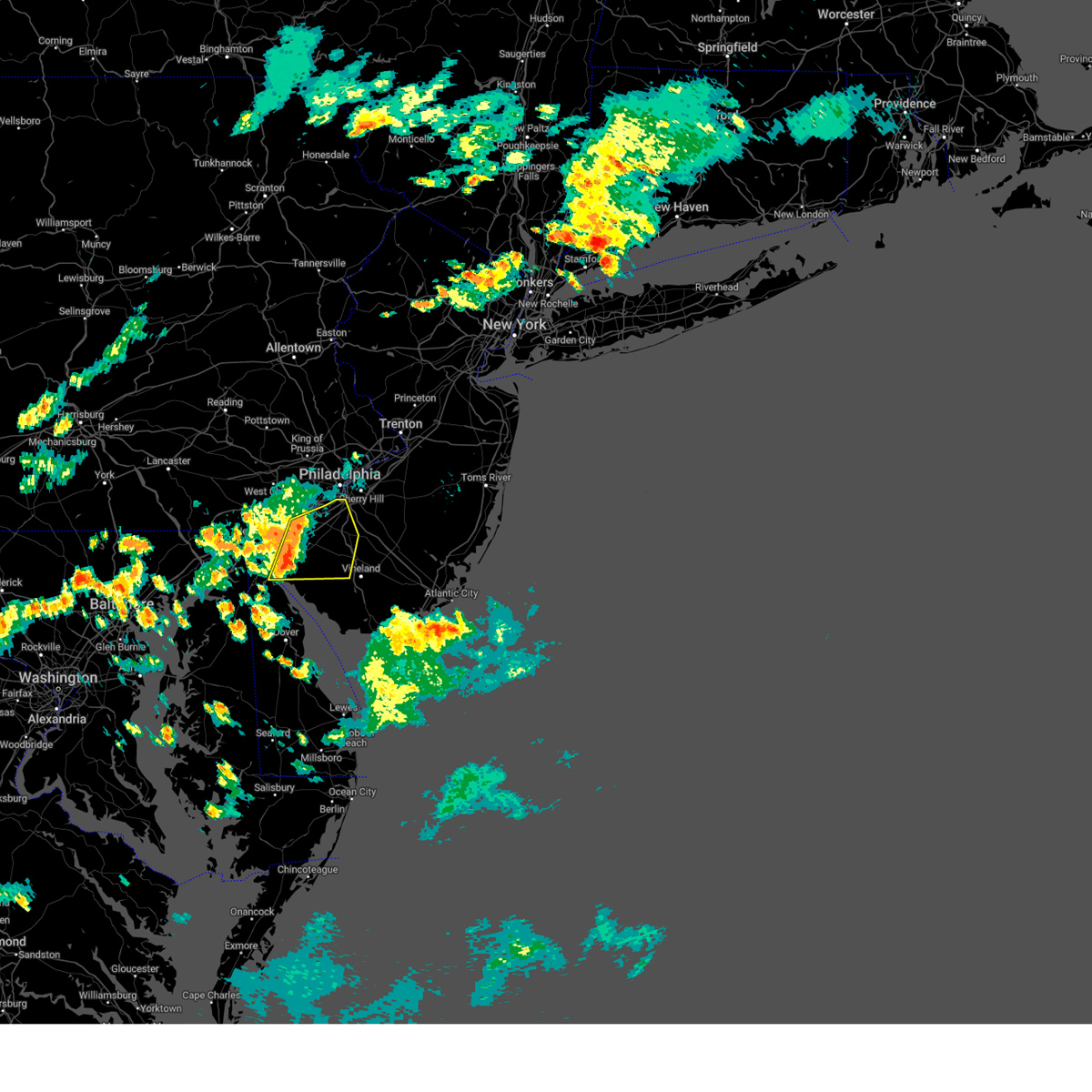 Interactive Hail Maps Hail Map for Elmer, NJ