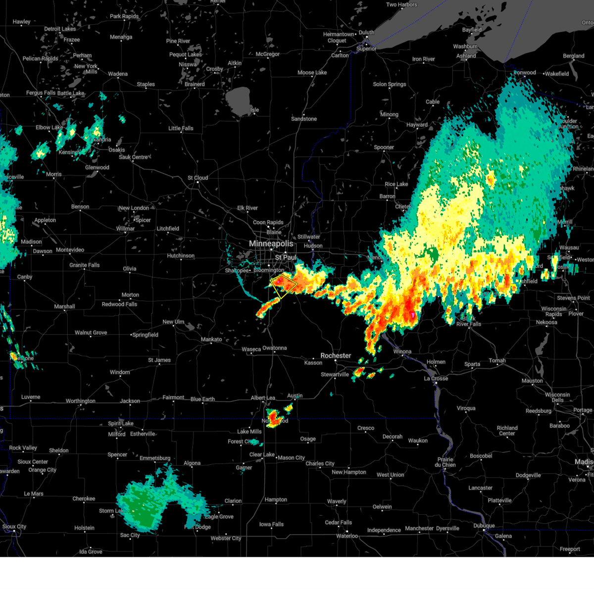 7323 Severe Thunderstorms with PingPongSized Hail and Strong Wind