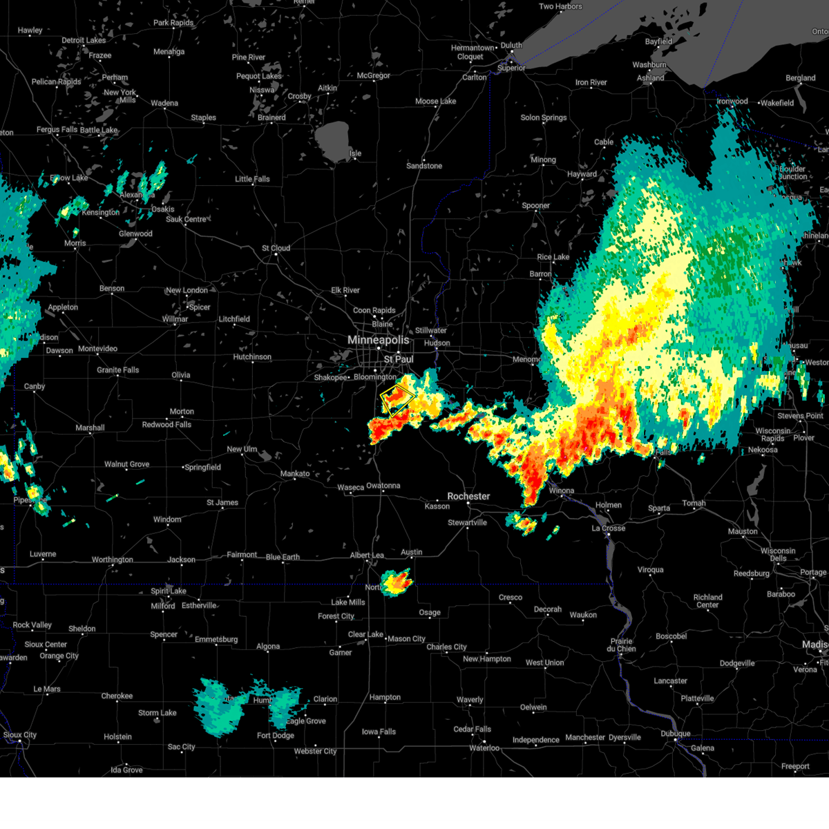 Interactive Hail Maps Hail Map for Farmington, MN