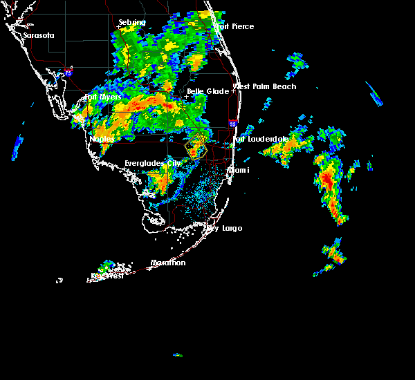Interactive Hail Maps Hail Map for Southwest Ranches, FL