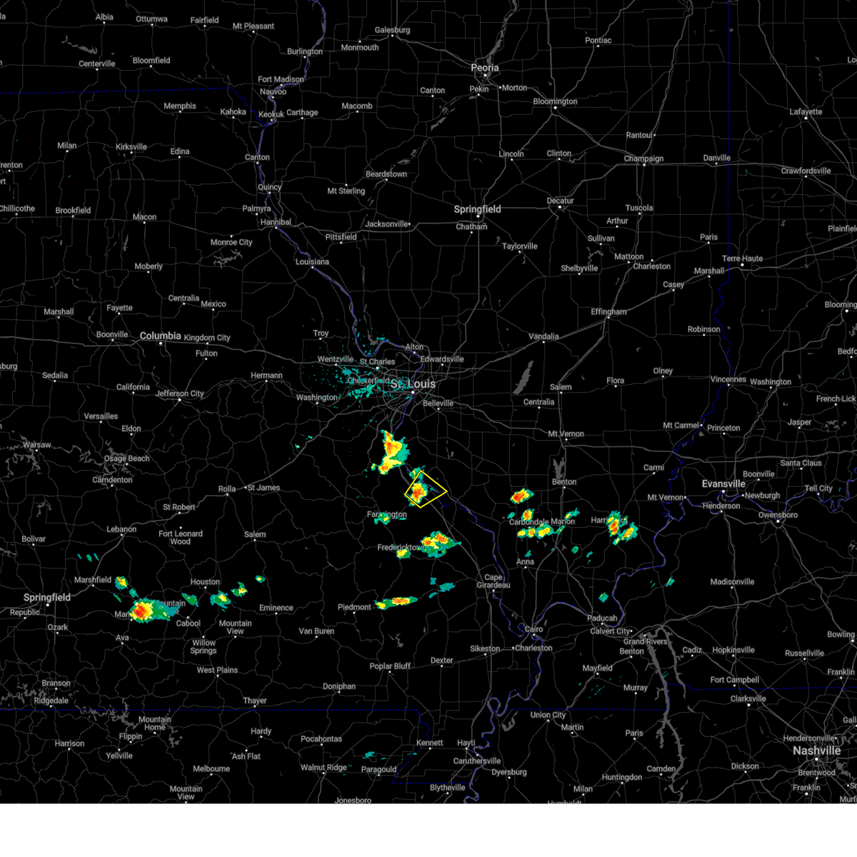 Interactive Hail Maps Hail Map for Bloomsdale, MO