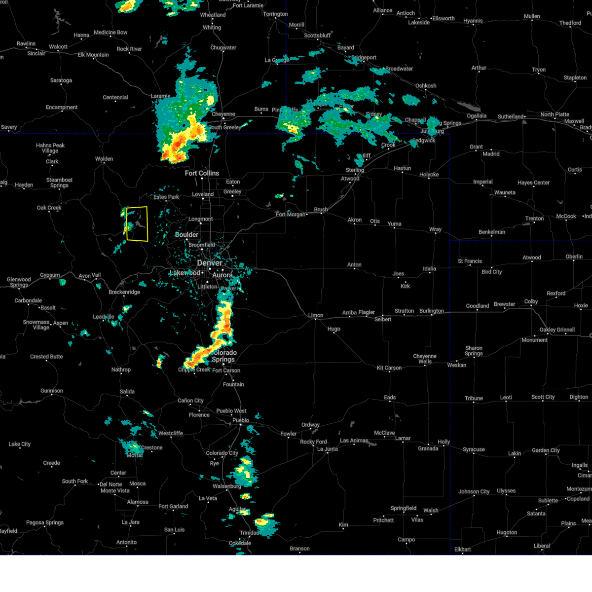 Interactive Hail Maps Hail Map for Granby, CO