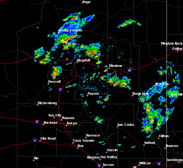 Interactive Hail Maps Hail Map for Leupp, AZ