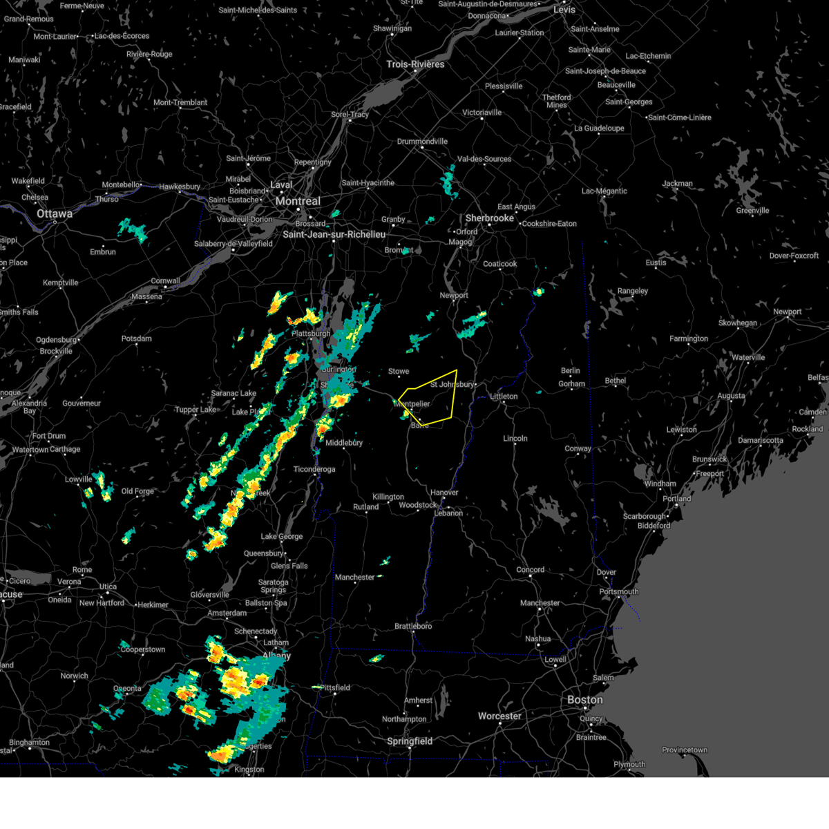 Interactive Hail Maps Hail Map for Cabot, VT