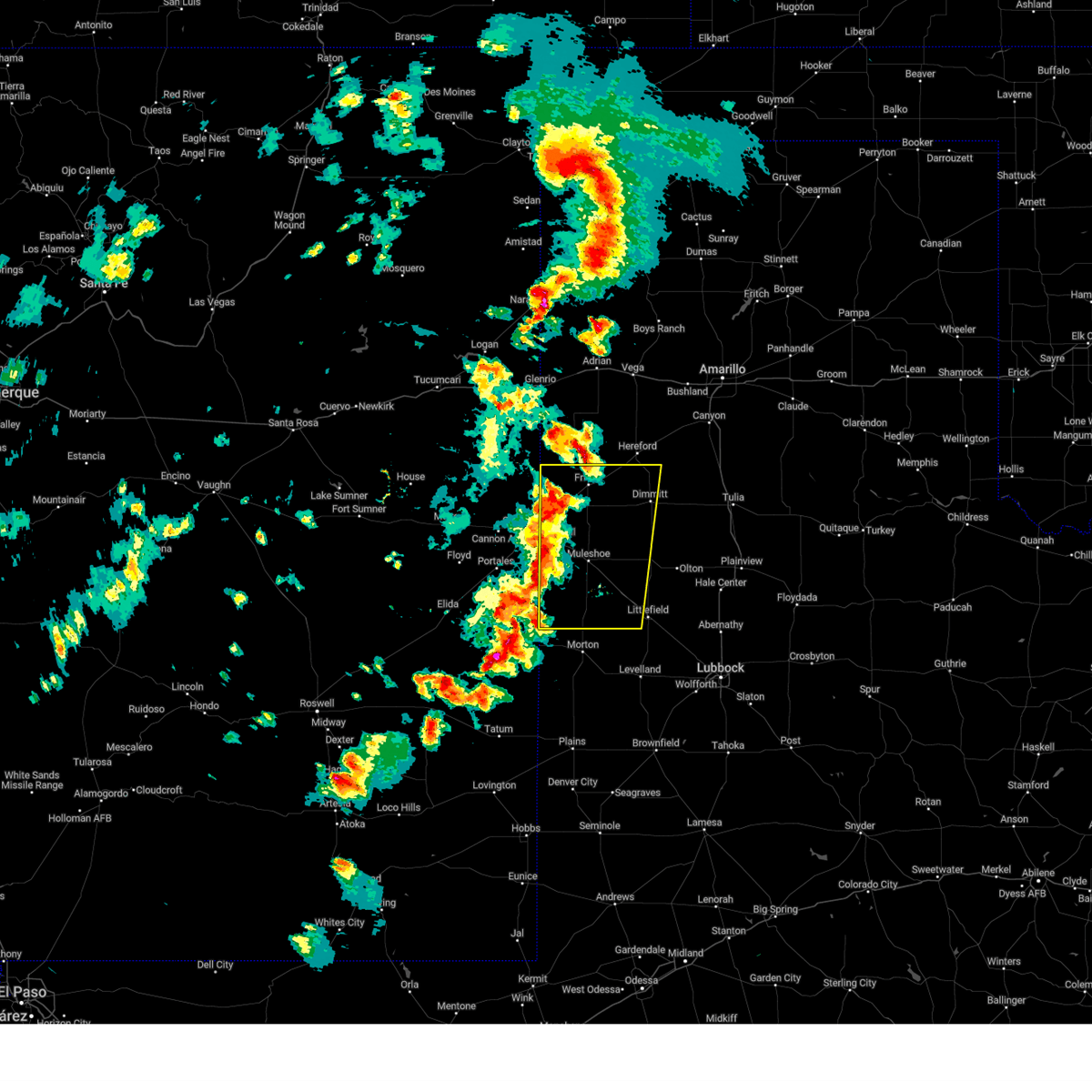 Interactive Hail Maps Hail Map for Dimmitt, TX