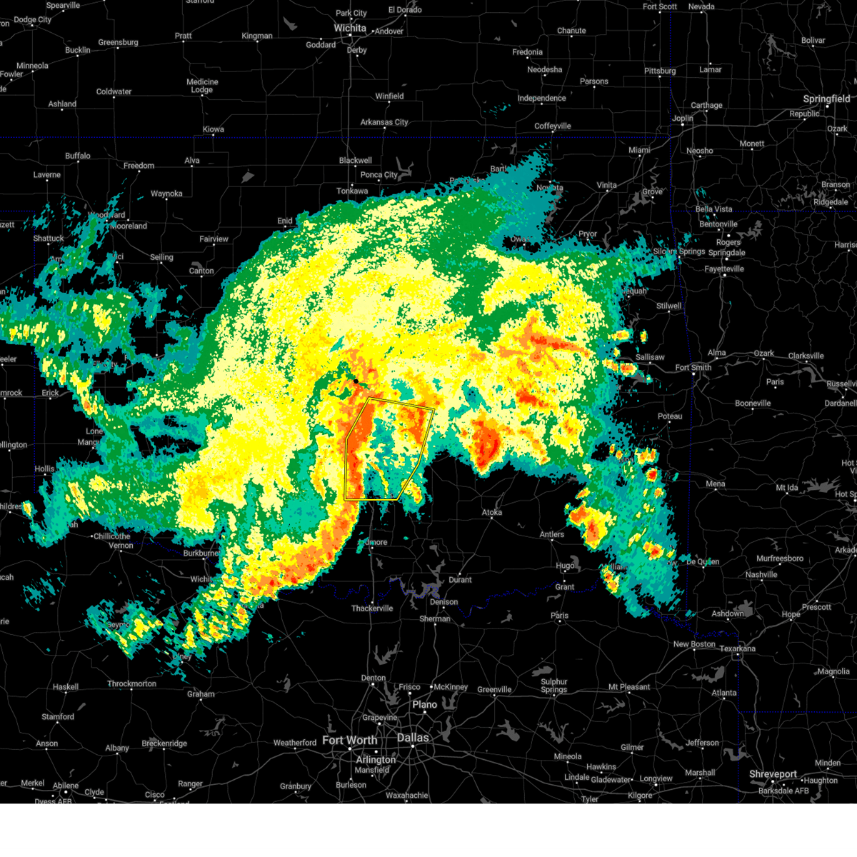 Interactive Hail Maps Hail Map for Norman, OK